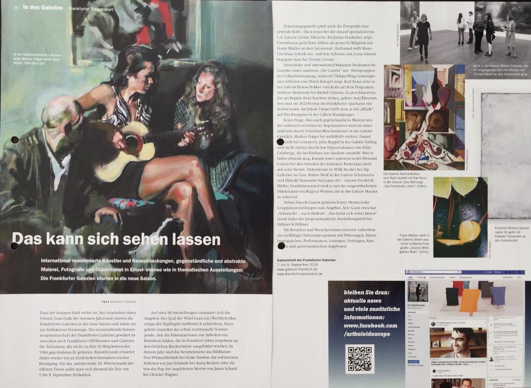 Markus Fräger Mühlfeld und Stohrer, Frankfurt